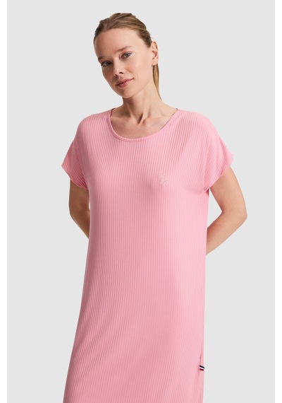 U.s. Polo Assn. Kadın Pembe Pijama Takım 50326529-vr041