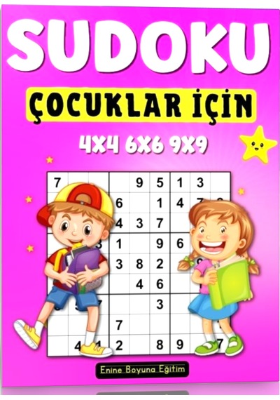 Çocuklar İçin Sudoku Kitap Seti 3 Kitap 2063