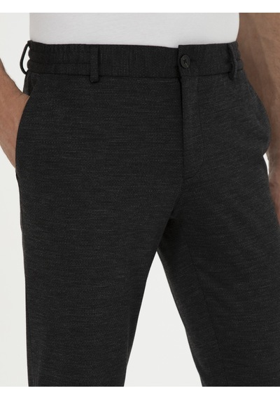 Cacharel Siyah Slim Fit Yün Karışımlı Pantolon Cacharel Siyah Slim Fit Yün Karışımlı Pantolon