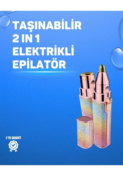 Kaş Ve Yüz Epilation Aleti Kolay Kullanımlı, Portatif Shaver Usb Şarjlı