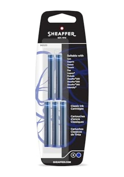 Sheaffer 96320 Dolma Kalem Kartuş Dolma Kalem Kartuş Mavi ---