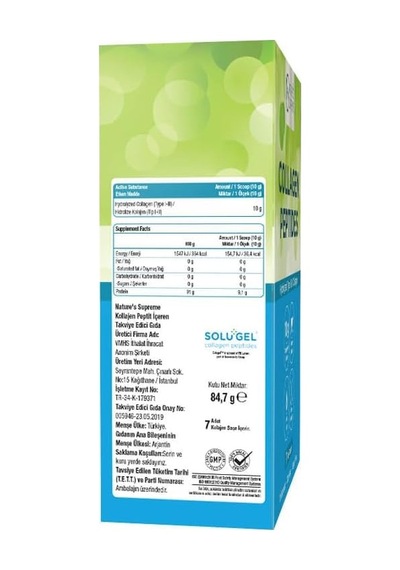 Collagen Peptides 7 Saşe Aromasız Aromasız Renkli