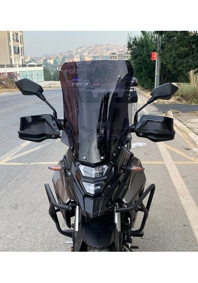 Motocam Sym Nht 200 Ön Cam 2023-2026 Model 50cm Siyah Renkli 4mm