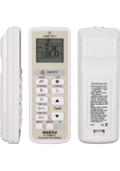 Huayu K-1036e+l Unıversal Klima Akıllı Kumandası