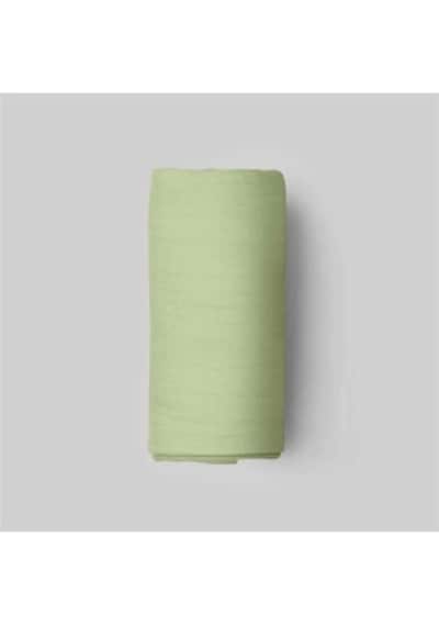Süprem Penye Lastikli Bebek Çarşafı- Fıstık Yeşili 60X120