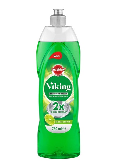 Viking Technopower Misket Limon Bulaşık Deterjanı 750 ML