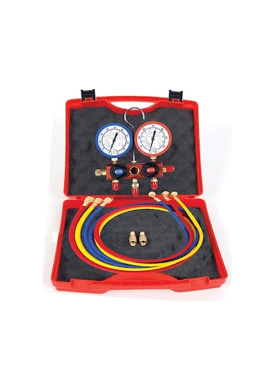 Rothenberger 5 Hortumlu Çantalı Manifold Seti R22/R410A/R404A No: