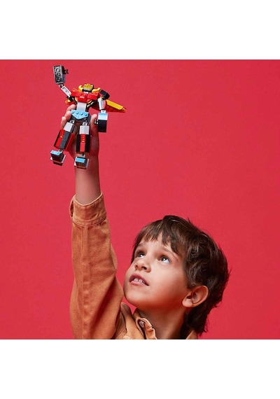 LEGO® Creator 3’ü 1 Arada Süper Robot 31124 6+ Yaratıcı Oyuncak Yapım Seti - 159 Parça