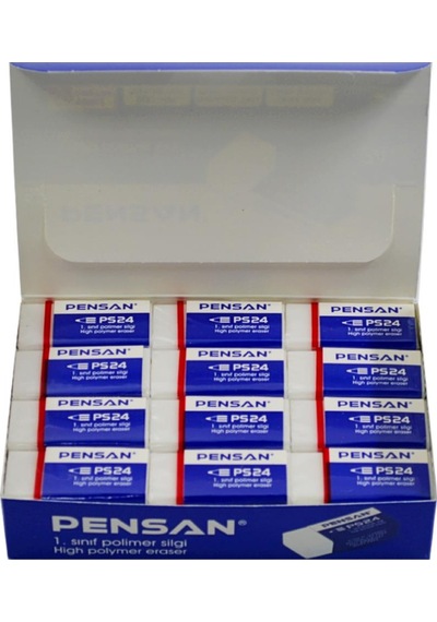 Pensan Beyaz Silgi 24 Adet Ps 24