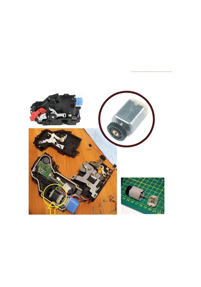Kapı Kilit 12v Dc Motor Dişli Vw Golf Mk5 Seat Skoda İçin