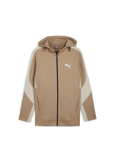 Puma Evostripe Full-zip Hoodie Erkek Ceket-kahverengi