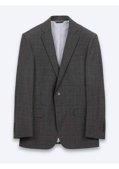 Kip Renkli Mikro Modern Fit Yün Karışımlı Ceket