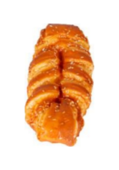 Yapay Yiyecek, Poğaça, Kahverengi - 24x10x3 Cm Çok Renkli