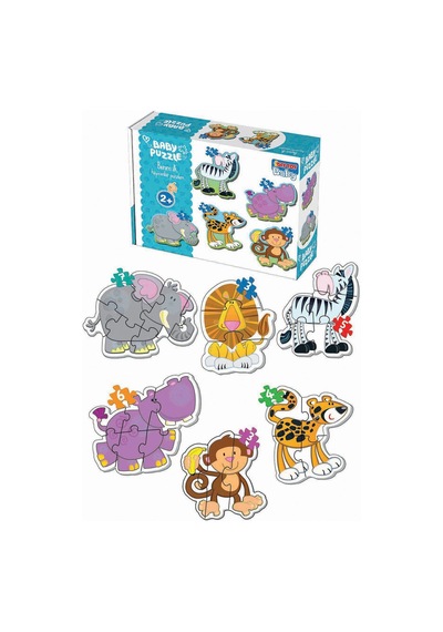 1703 Diytoy Baby Puzzle-Benim İlk Hayvanlar