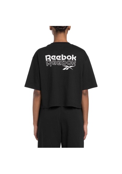 Reebok Rıe Tee Siyah Kadın Kısa Kol T-shirt 000000000101695822 Siyah