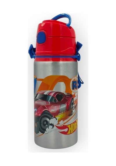 Buyuk Kalem Çantası , Hot Wheelssanslı Özel Koleksiyon Alüminyum Matara Premium Set MAvi