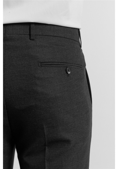 İmza Siyah Yan Cep Comfort Fit Esnek Pantolon 1003255176
