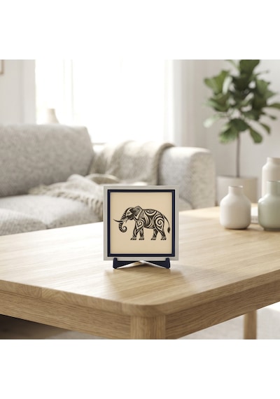 Fil Formlu Modern Dekoratif Obje, Ofis Ve Ev Dekoru İçin Özel Bir Seçim 10x10 Cm