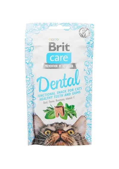 Ayrex Care Functional Snack, Zindeliklı Dişler Ve Diş Etleri İçin, Tahılsız, Fonksiyonel Kedi Ödülü, 50 G