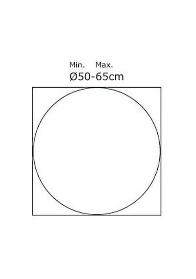 Tablalı Sehpa Ayağı 13.480 - H41,5cm Siyah