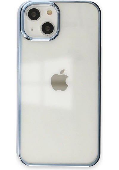 Apple İphone 14 Plus Kılıf Element Silikon - Sky Blue Çok Renkli