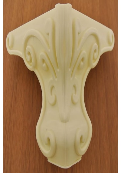 Azimkarhirdavat Sarmaşık Mat Krem Lükens Ayak 14 Cm