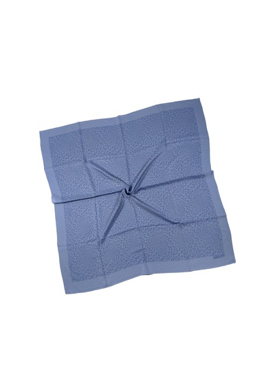 Mim Eşarp Mısırlı Eşarpları Siena Eşarp 100x100 Cm İndigo