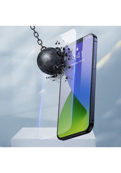 Baseus Apple Uyumlu   iPhone 12 Mini 5.4 0.3Mm Ful Tempered Cam Ekran Koruyucu Şeffaf (467508356)