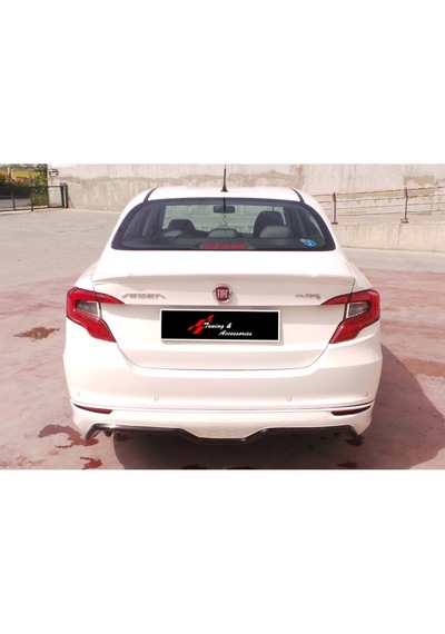 Fiat Egea Spoyler Plastik Spoiler Parlak Siyah
