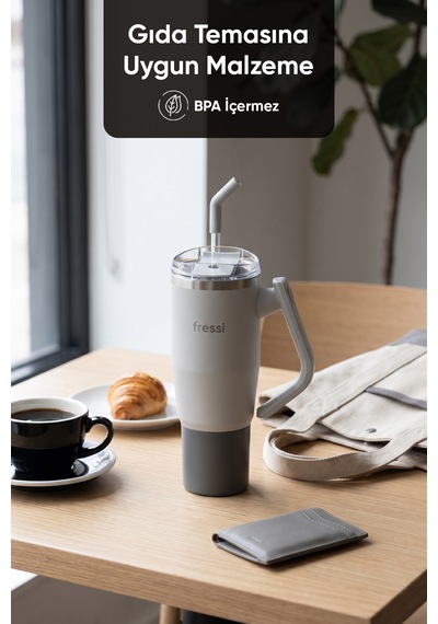 Montela Termos Paslanmaz Çelik 1200 Ml Fr-t1210 Gri