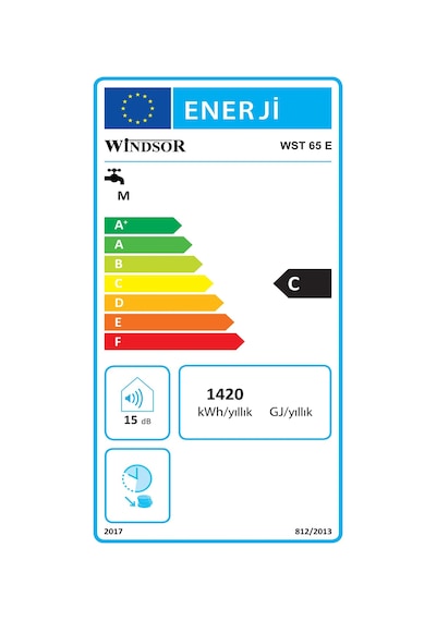 Windsor WST 65 E 65 LT Termosifon