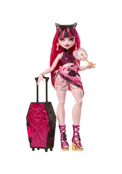 Monster High Gizemli Arkadaşlar Tatil Bebeği Draculaura Jdr50