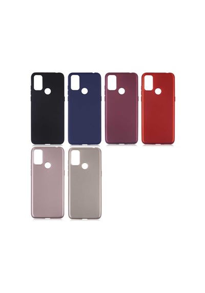Alcatel 1s 2021 Kılıf Tchs Premier Silikon Kapak - Lacivert Lacivert