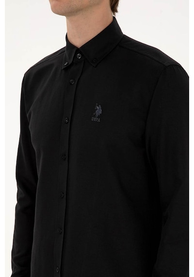 U.s. Polo Assn. Goxreg025k Siyah Erkek Gömlek 2225434 Siyah
