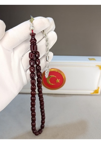 Sıkma Kehribar Tesbih Usta Yapımı 44969876