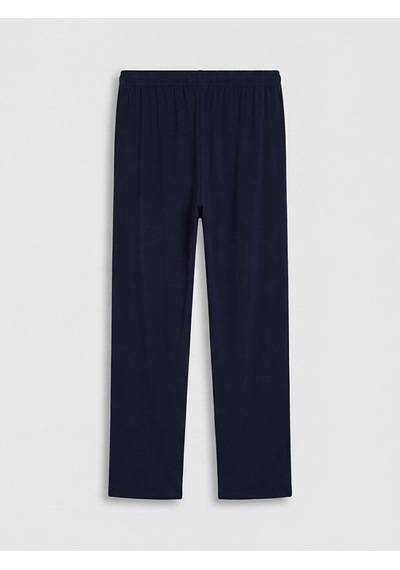 Lc Waikiki Lc Waıkıkı Petrol Regular Fit Teddy Baskılı Erkek Pijama Takımı