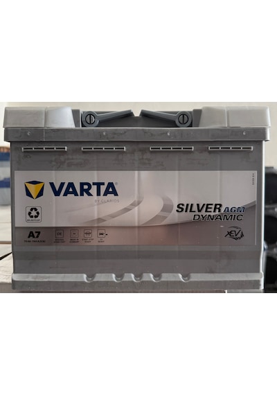 Varta / A7 Agm 70 Amper Akü 2025 Tarihli