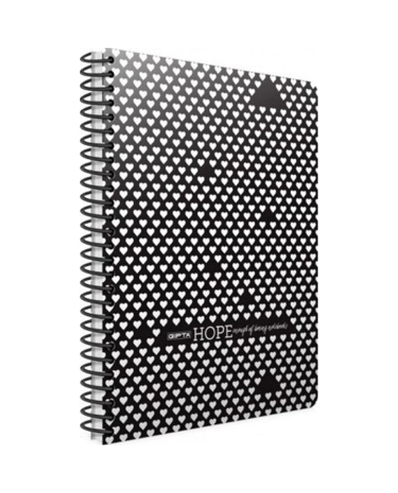 Hope Spiralli Karton Defter 18.5x26 Cm 80 Yaprak Çizgili Defter
