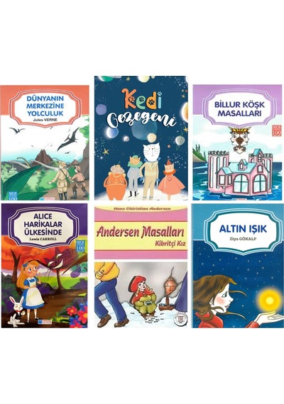 Kedi Gezegeni Timaş Çocuk Büşra Tümkaya 2,3 Sınıflar İçin Okuma Seti 6 Kitap