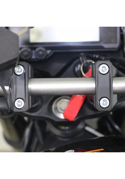 GP Kompozit Yamaha MT-25 2017-2022 Uyumlu Gidon Yükseltme Siyah