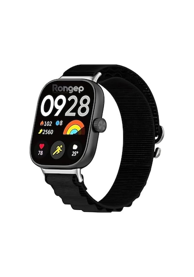 Xiaomi Redmi Watch 6/5/4/mi Band 10 Pro/9 Pro/8 Pro İle Uyumlu Kordon Rahat Ve Konforlu Mi Band 10 Pro Kordon Terletmeyen Kumaşlı Redmi Watch 6 Kordonu Alpine-siyah