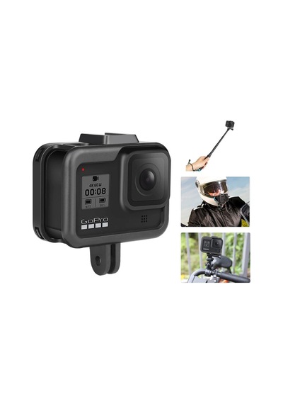 Ayex Hero 8 Plastik Kafes Çerçeve Gopro Hero 8 Uyumlu