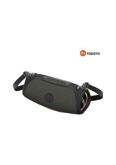 Tazata Boomblast Pro Bluetooth Hoparlör- Gri 80w Ipx7, 12 Saat Şarj, Powerbank, İnanılmaz Ses