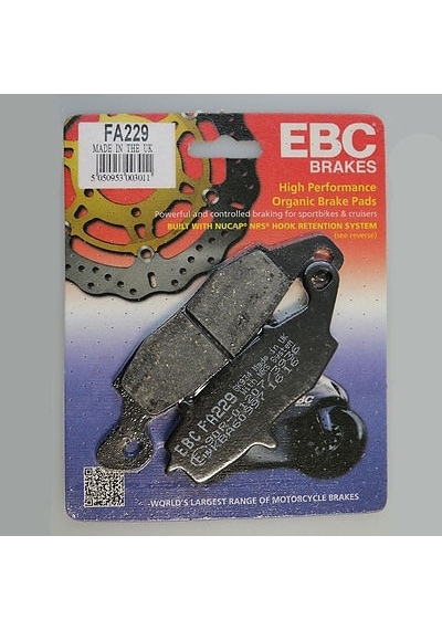 Kawasaki Vn 800 Classic Ön Fren Balatası Ebc Fa229 Balata