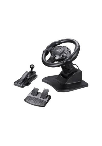 Suntek PS3 Xbox 360 İçin Yarış Oyun Tekerleği Pedalı 270 Derece Dönebilen Direksiyon Seti