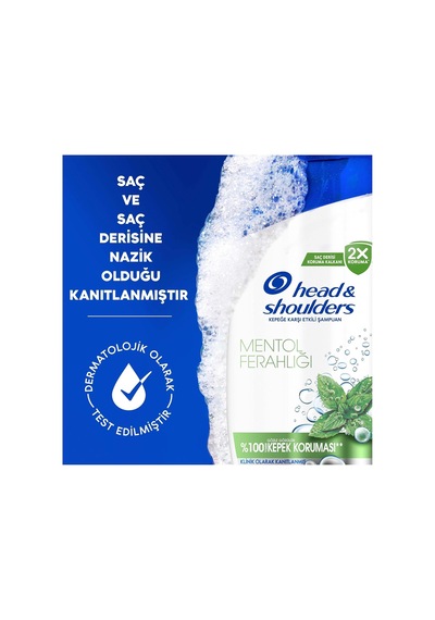 Mentol Ferahlığı Kepek Karşıtı Şampuan 330ml