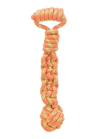 Trixie 35697 At Getir ve Tut Çek Tutamaçlı Köpek Oyuncağı 8 x 38 CM Çok Renkli