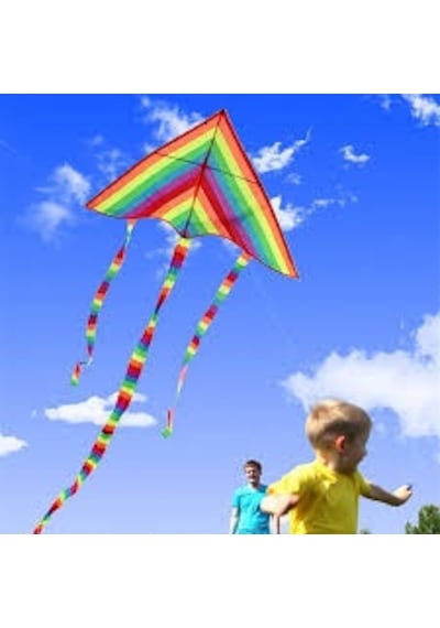 Gökkuşağı Uçurtma - Büyük Boy - 215 CM