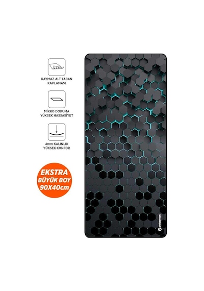 Polosmart Pgm23 Gaming Mouse Pad Siyah