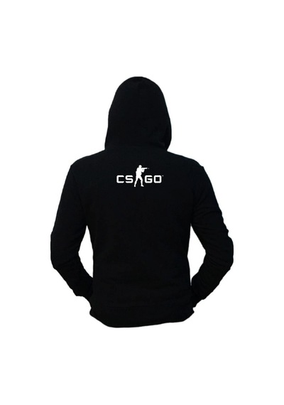 Startmore Oversize Unisex Cs Go Counter Strike Siyah Sweatshirt Siyah